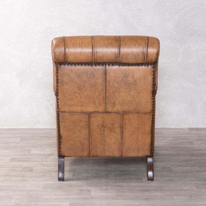 Westminster Buttoned Leather Armchair