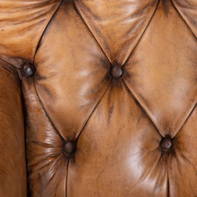 Westminster Buttoned Leather Armchair