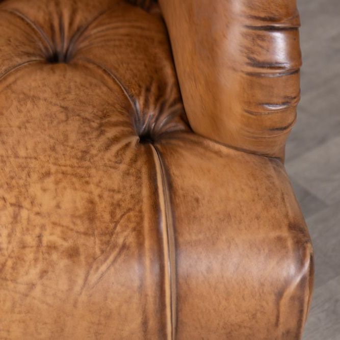 Westminster Buttoned Leather Armchair