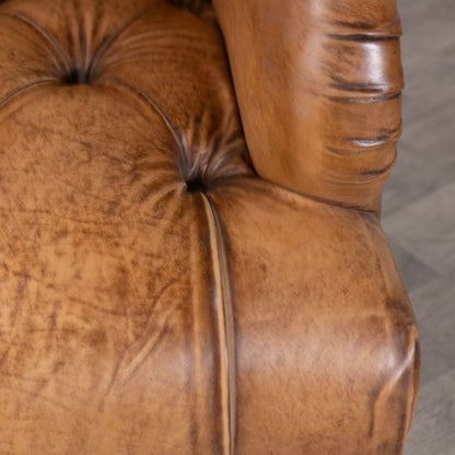 Westminster Buttoned Leather Armchair