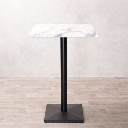 White Marble CafÃ© Bar Table Range