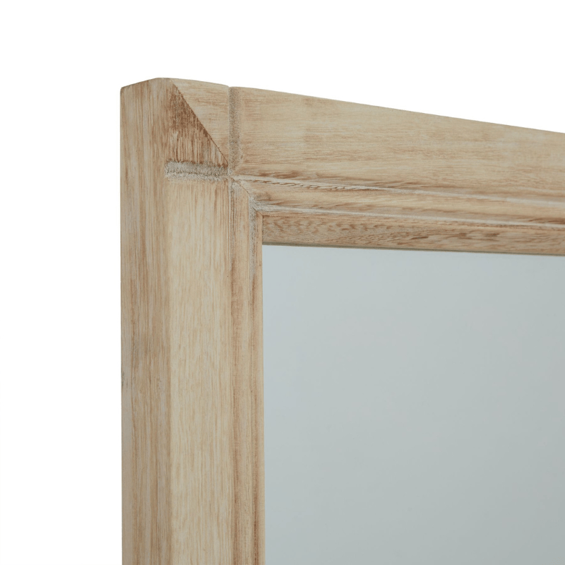 Window Mirror Washed Wood XL Window Mirror