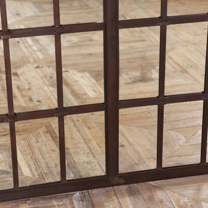 Vintage Window Frame Mirror