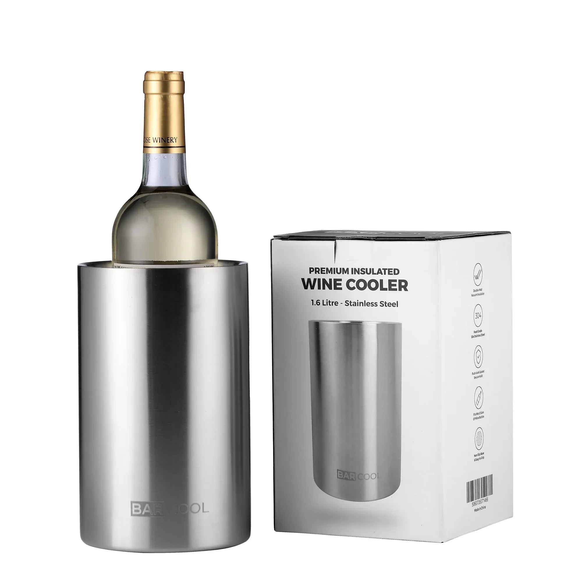 Wine Cooler Barcool Wine Cooler Sleeve Stainless Steel