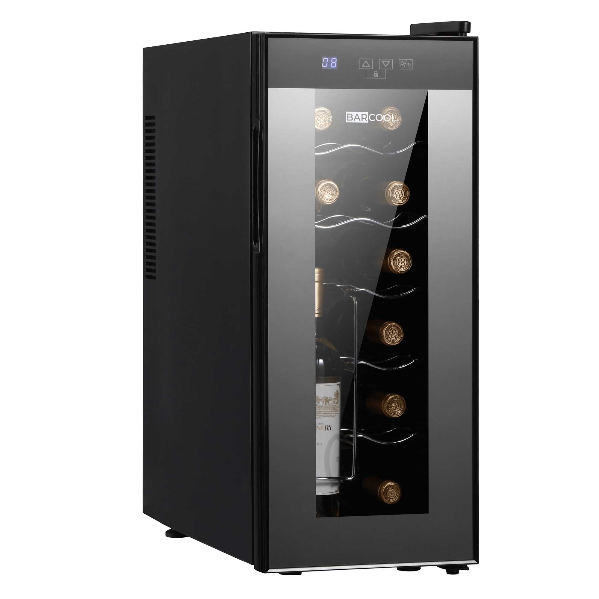 Wine Fridge Barcool Vino12 LED Slim Wine Cooler
