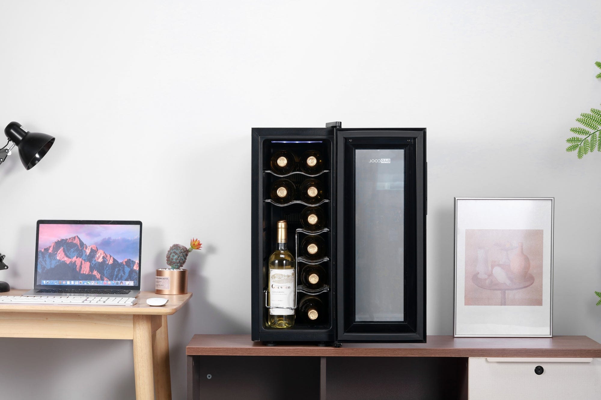 Wine Fridge Barcool Vino12 LED Slim Wine Cooler
