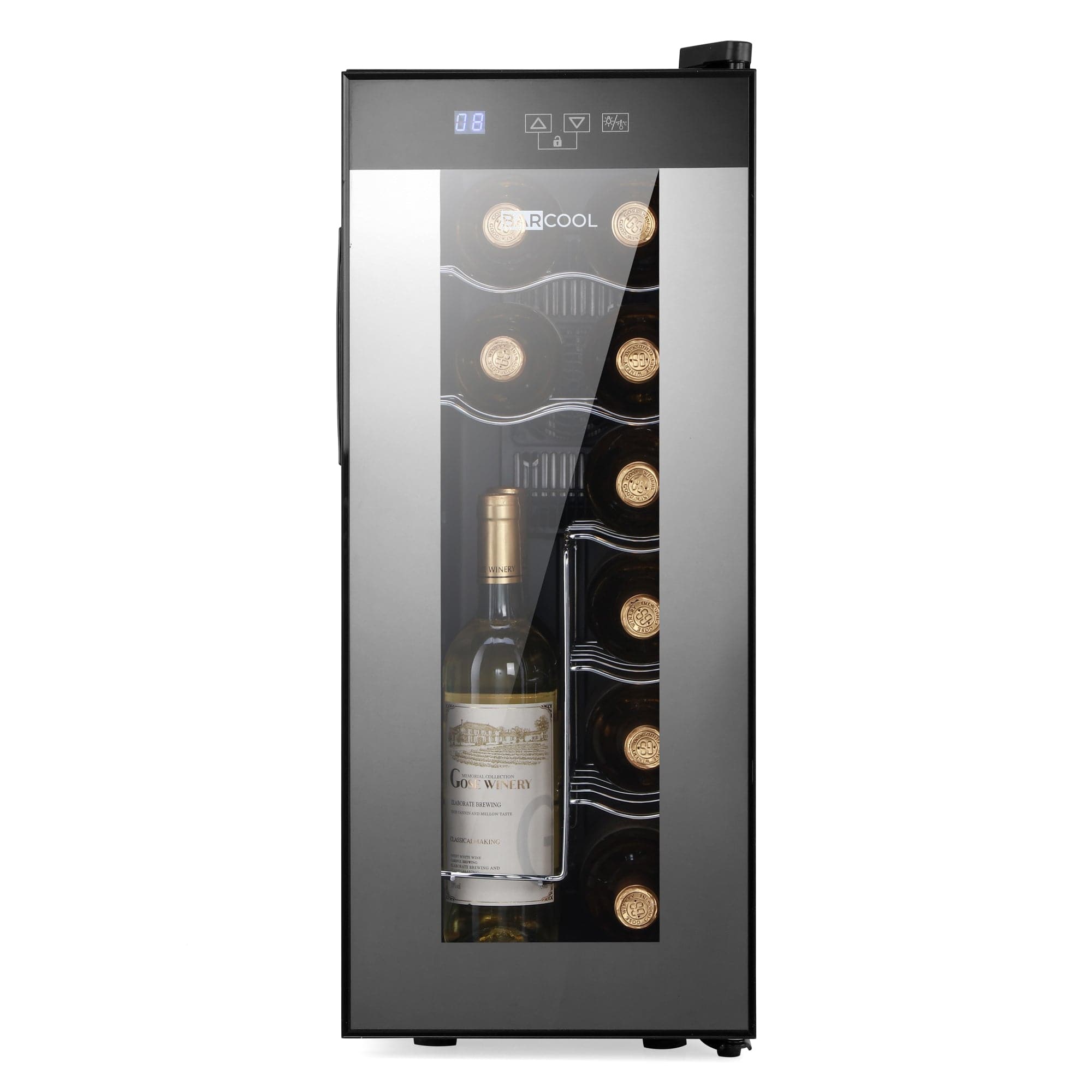 Wine Fridge Barcool Vino12 LED Slim Wine Cooler