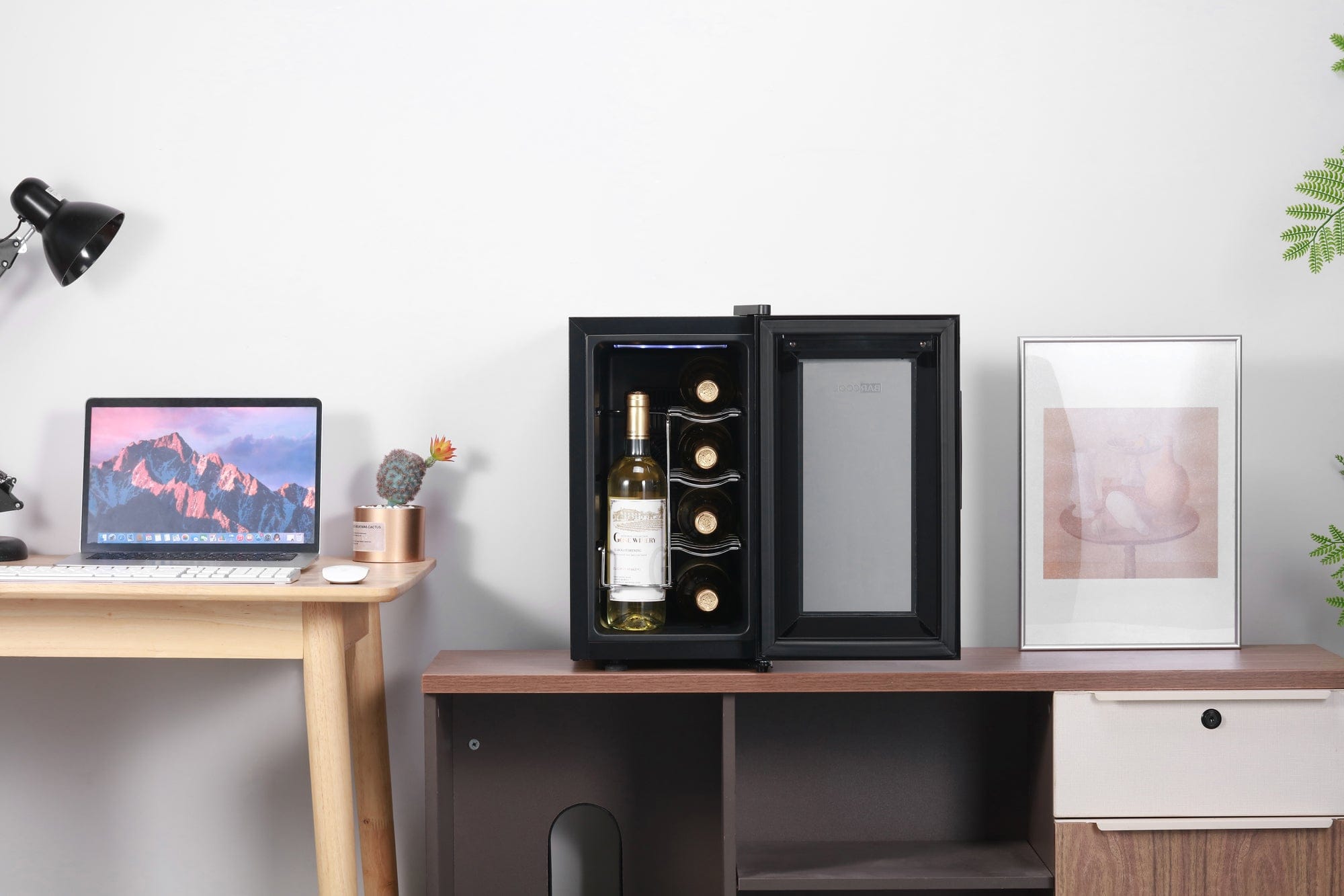 Wine Fridge Barcool Vino8 LED Wine Cooler
