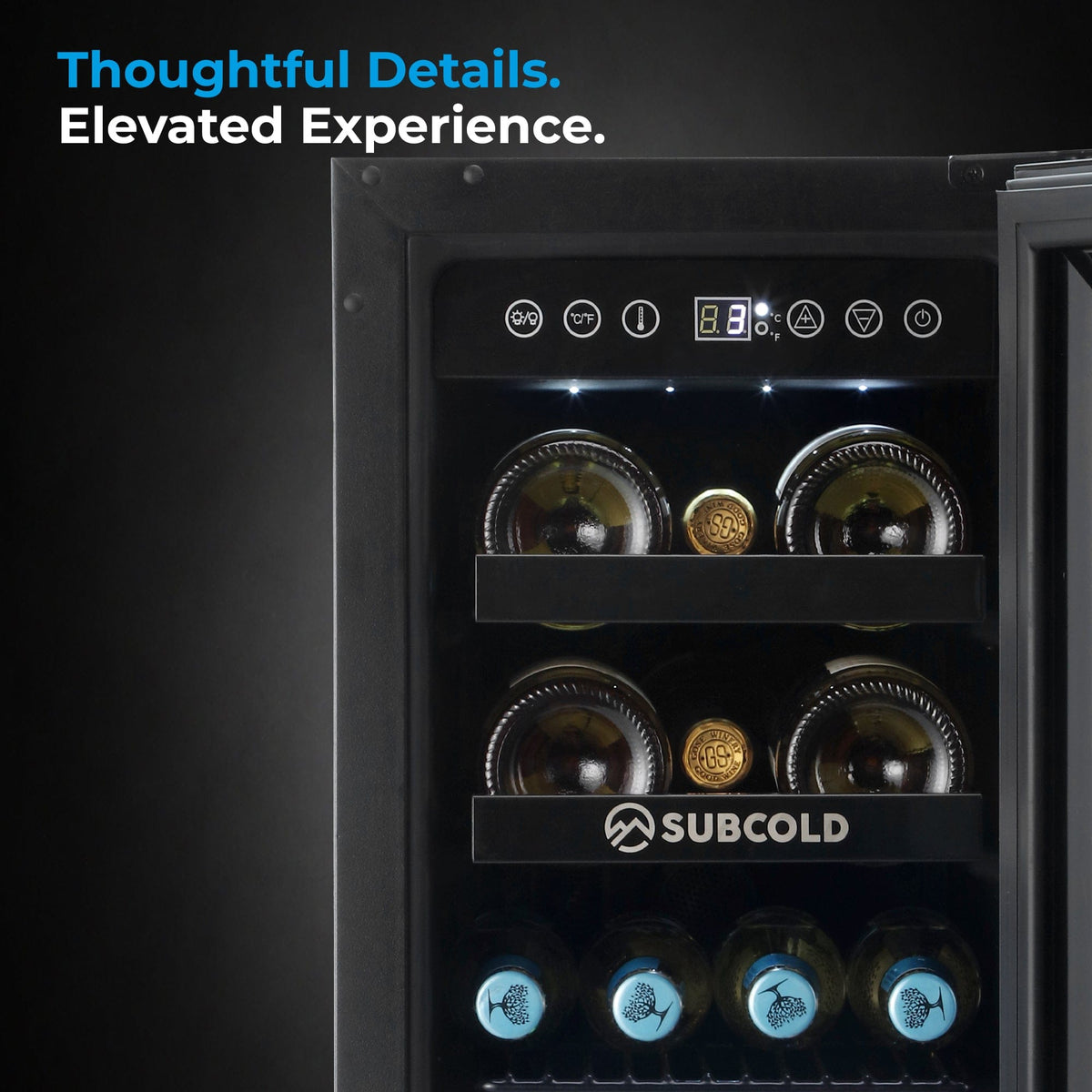 Wine Fridge Subcold Integra30 Integrated 2 in 1 Drinks & Wine Cooler