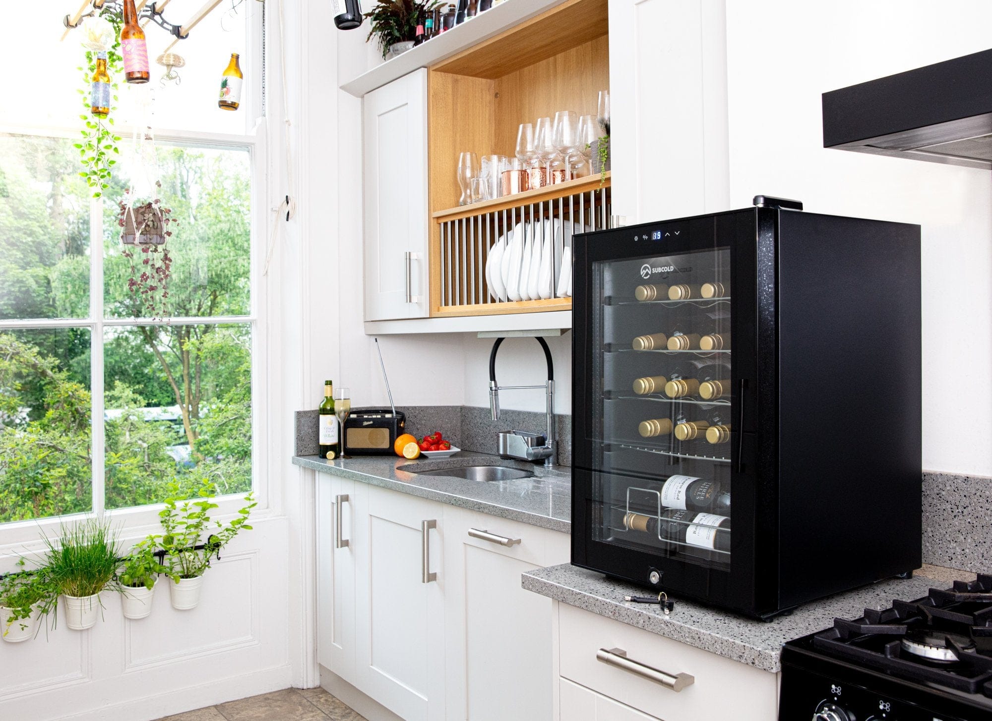 Wine Fridge Subcold Viva20 LED Wine Cooler