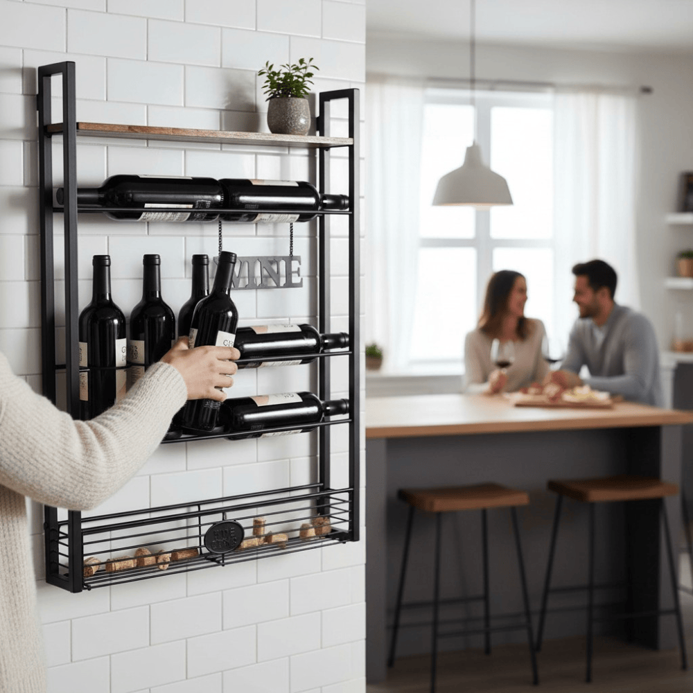 Wine Rack 80Cm Wall Wine Rack