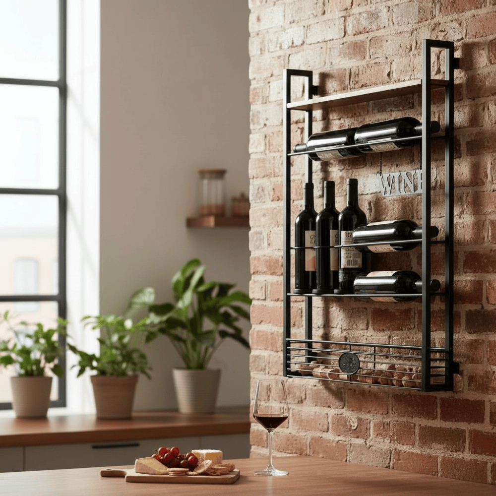 Wine Rack 80Cm Wall Wine Rack
