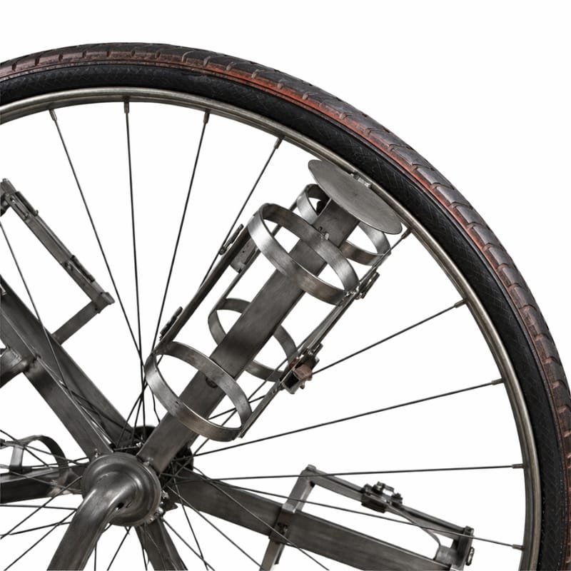 Wine Rack Novelty Metal Cycle Bar and Wine Rack