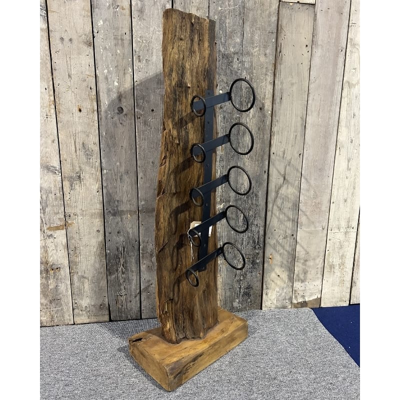 Wine Rack Small Teak Wood Wine Rack