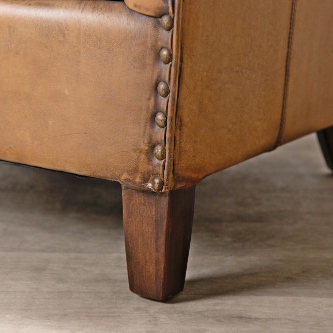 Wolseley Leather Tub Armchair